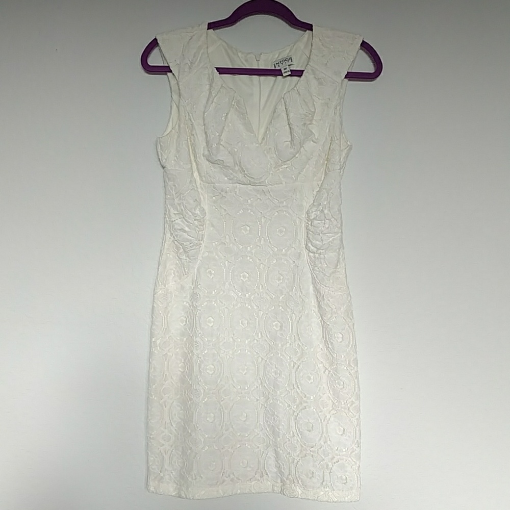 Enforce White Lace Dress [6P]